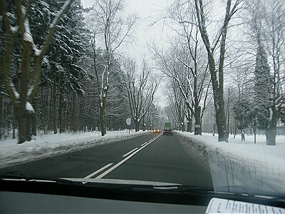 Bild von der Fahrt nach Polen