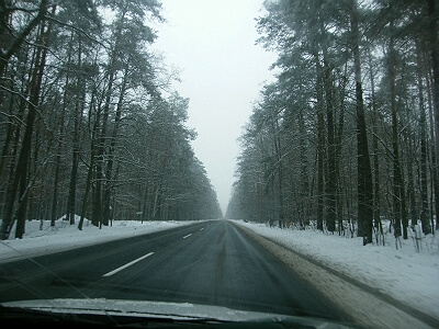 Bild von der Fahrt nach Polen