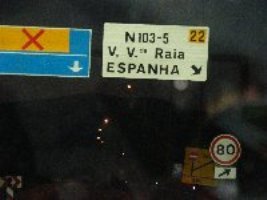 Bild von der Fahrt nach Portugal